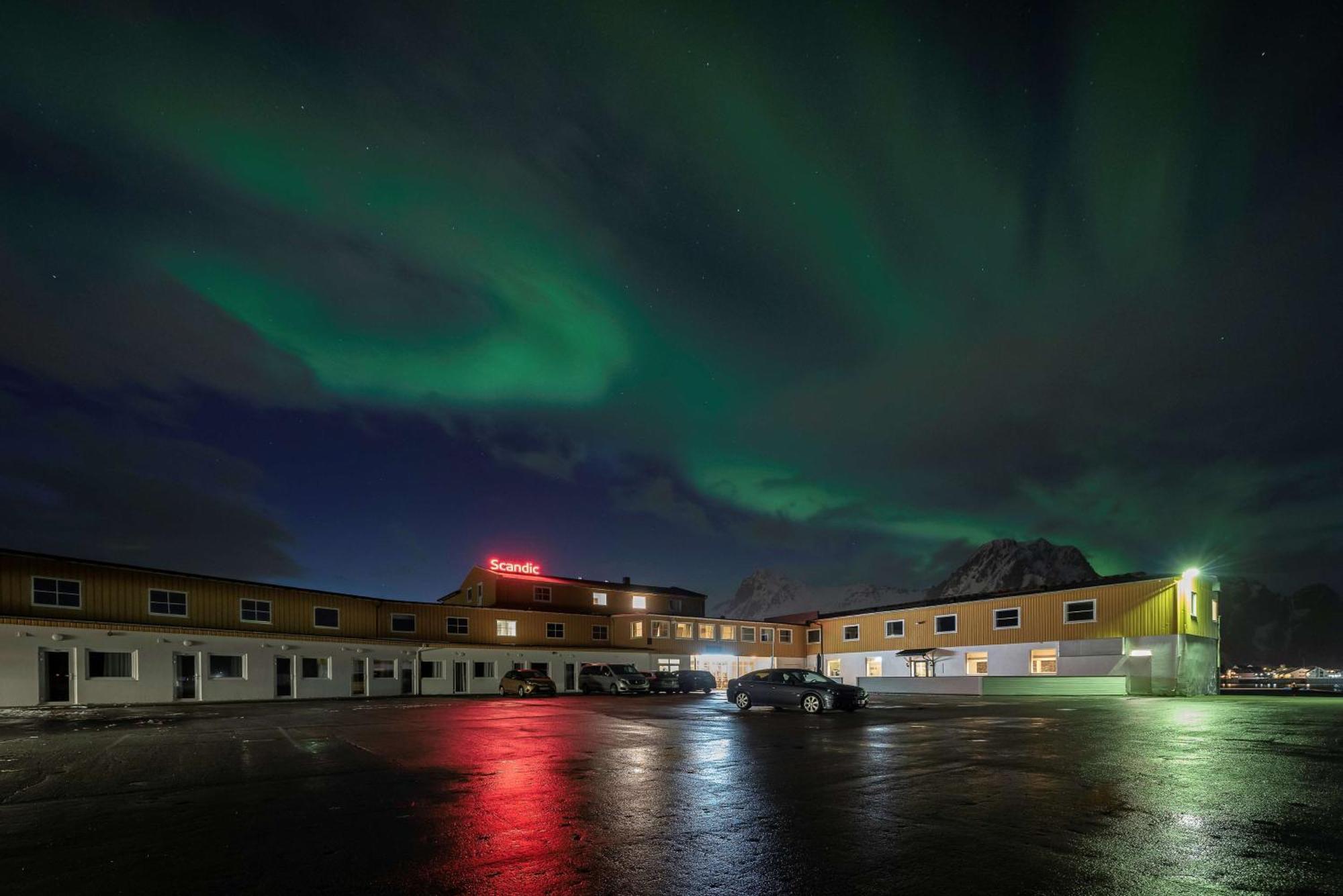 Scandic Vestfjord Lofoten Svolvaer Bagian luar foto
